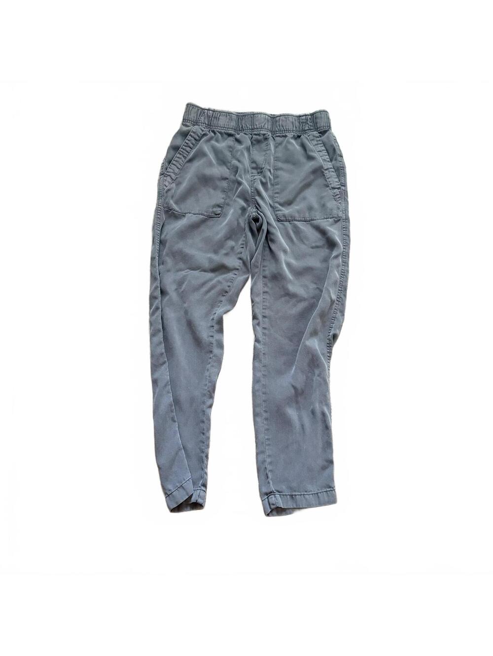 GAP Women's Gray Elastic Waist Lyocell Pants XS